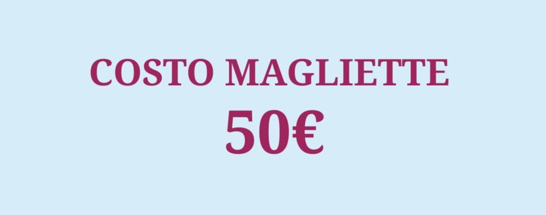 Costo Magliette 50€